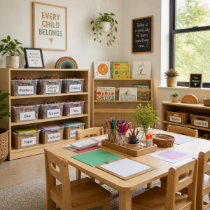 Managing Materials During Activities with Children