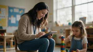 من الملاحظات اليومية إلى تقارير النمو: كيف يوفّر الذكاء الاصطناعي في kidsday ساعات على المربّيات والمعلّمين