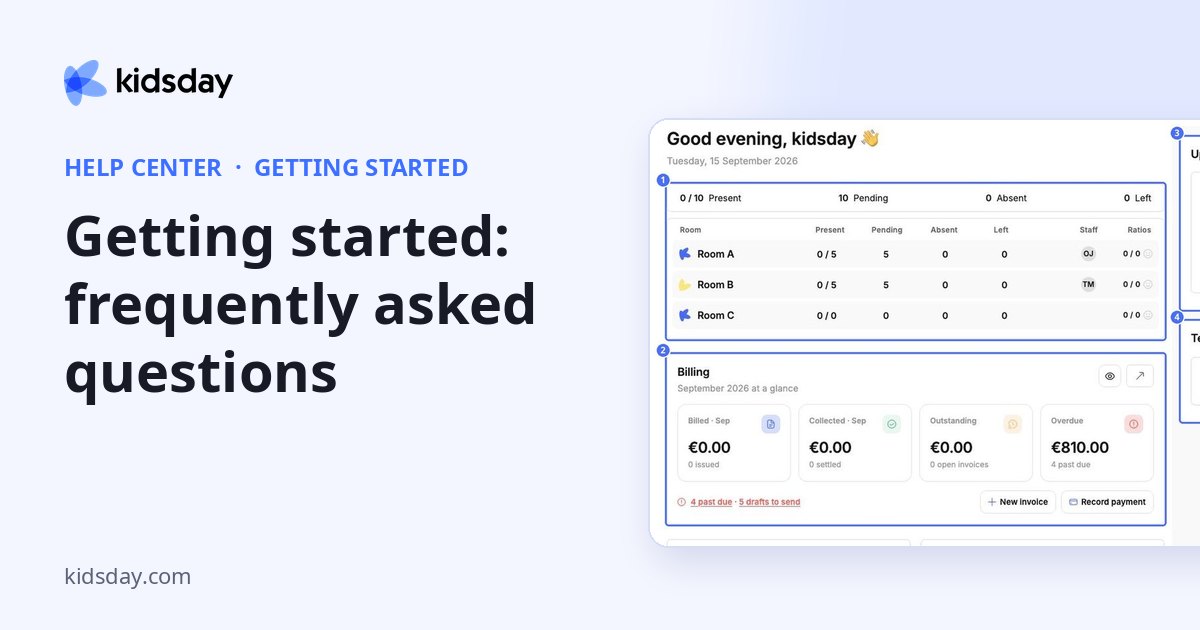 Getting started: frequently asked questions