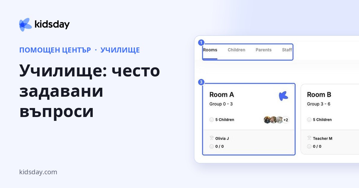 Училище: често задавани въпроси