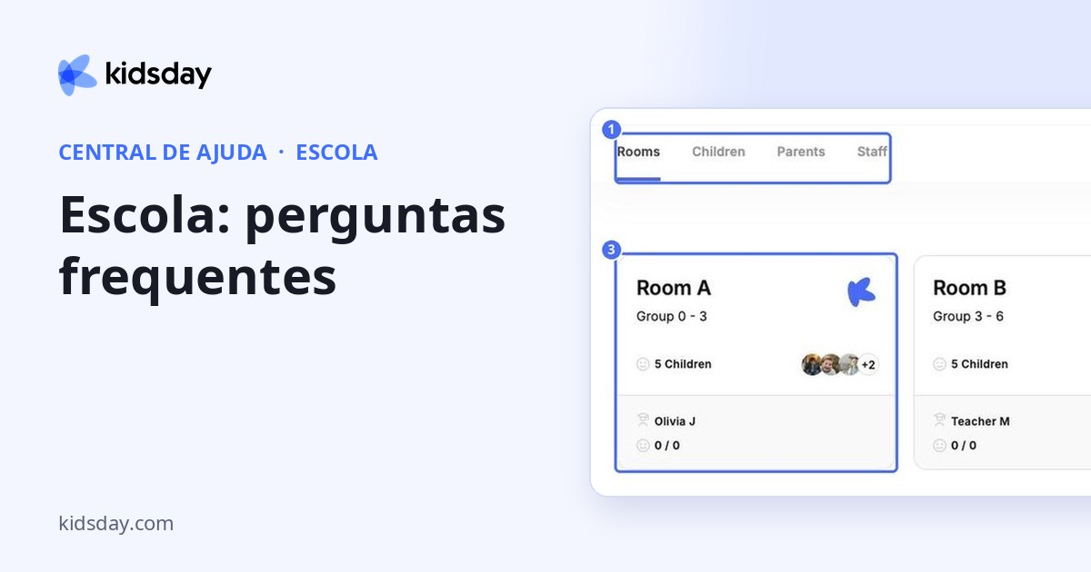 Escola: perguntas frequentes