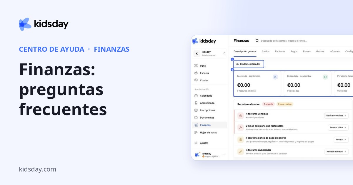 Finanzas: preguntas frecuentes