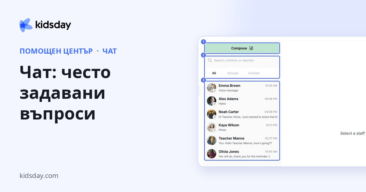 Чат: често задавани въпроси
