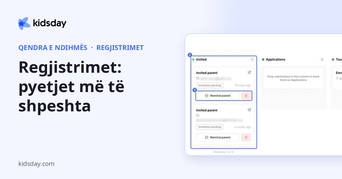 Regjistrimet: pyetjet më të shpeshta