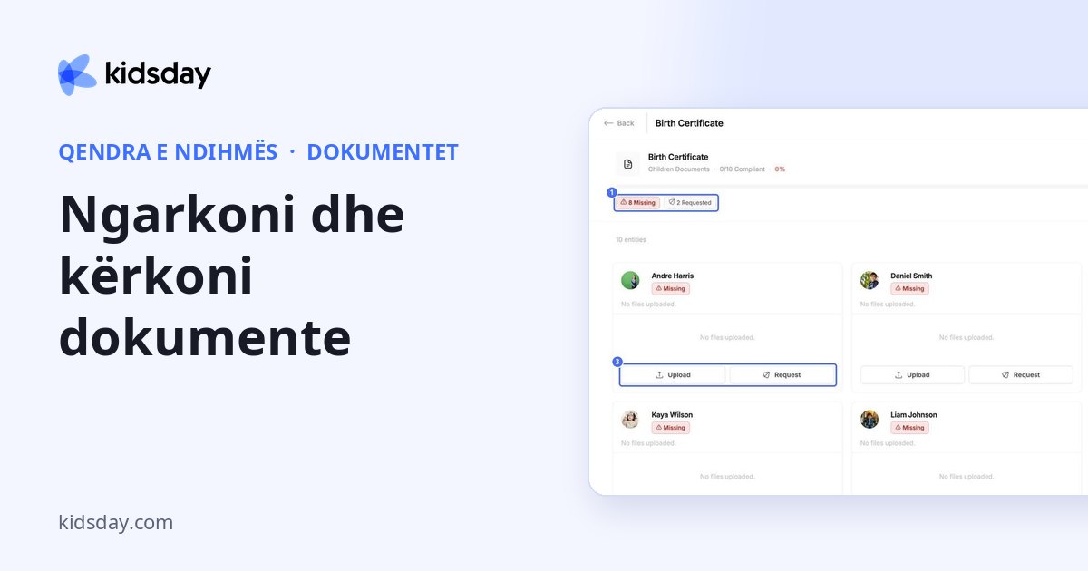 Ngarkoni dhe kërkoni dokumente
