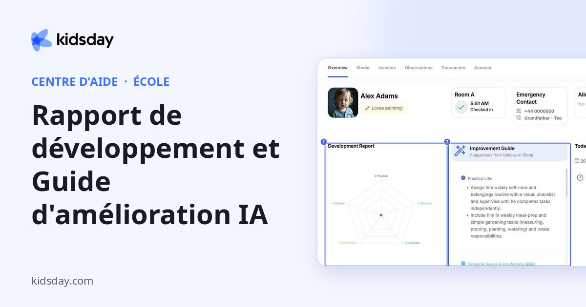 Rapport de développement et Guide d'amélioration IA