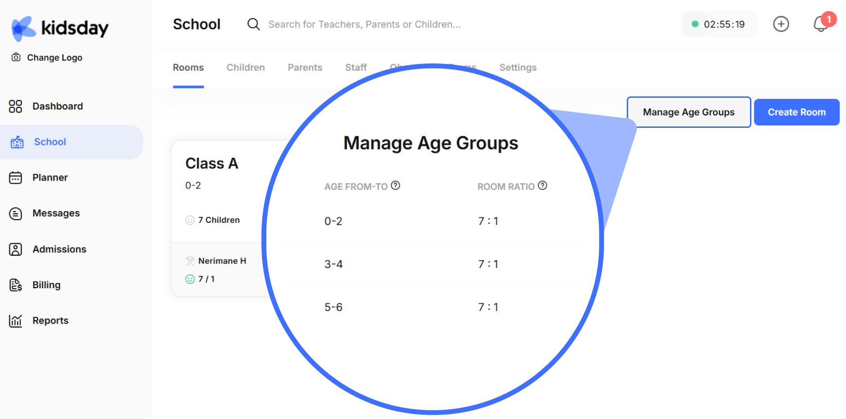 "Teacher-Child Report" Option