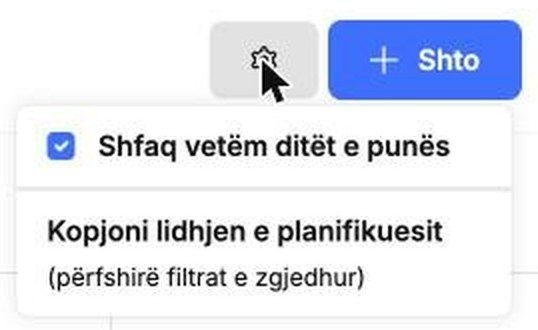Cilësimet e kalendarit