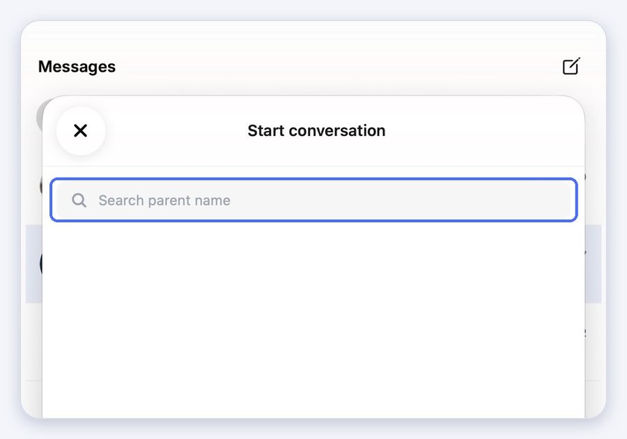 (1) Search for a parent